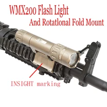 Светильник-вспышка Element Night-Evolution WMX200 и поворотное складное крепление для охоты(NE 08036