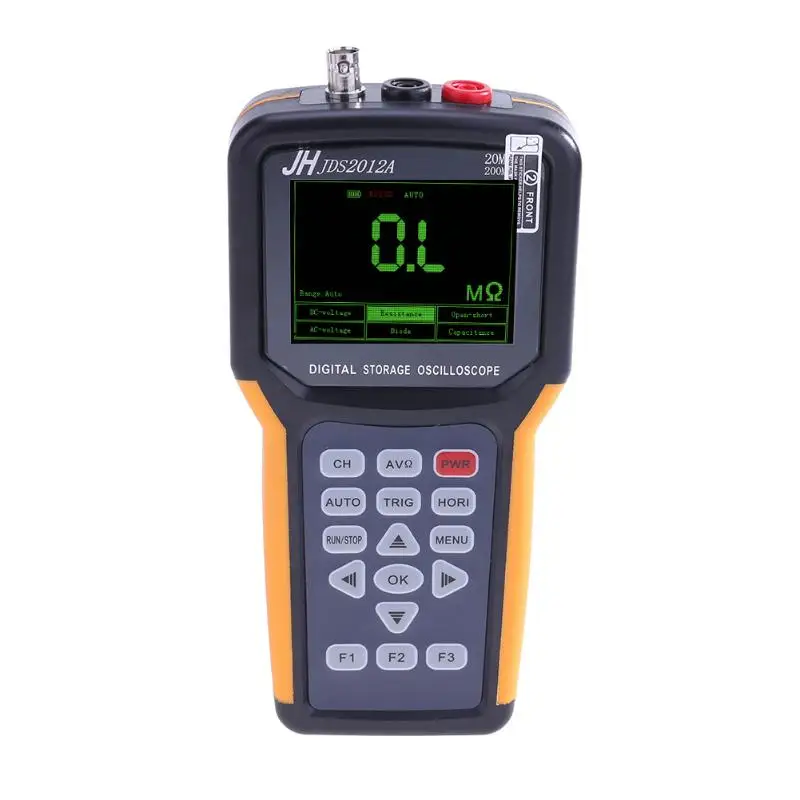 

Portable 200MSa/s Oscilloscope 20MHz Bandwidth 4000 Counts Scope Meter 1 Channels Oscilloscope Multimeter Voltage Measure