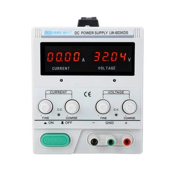 

4-Digit Display LW-603KDS 60V 3A High Precision Switching Regulated Adjustable DC Power Supply Variable Voltage Regulator