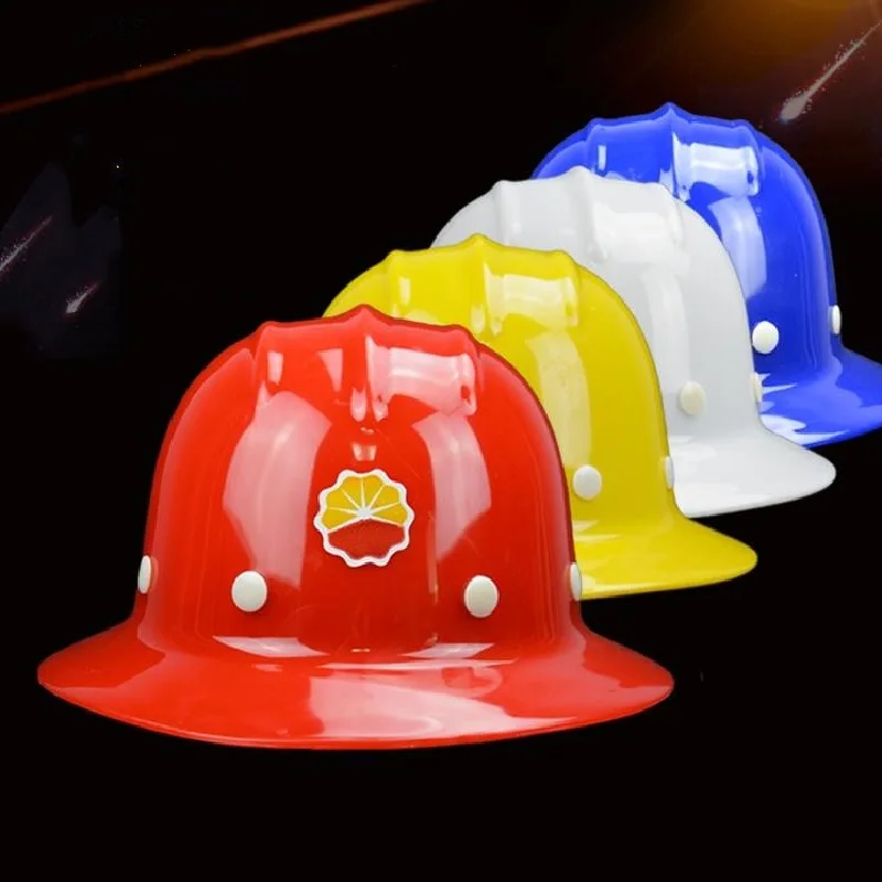 

Wide Edge Construction Helmet Outdoor Working Safety Hard Hat Workplace ABS Material Anti-impact Protective Cap Firefighter