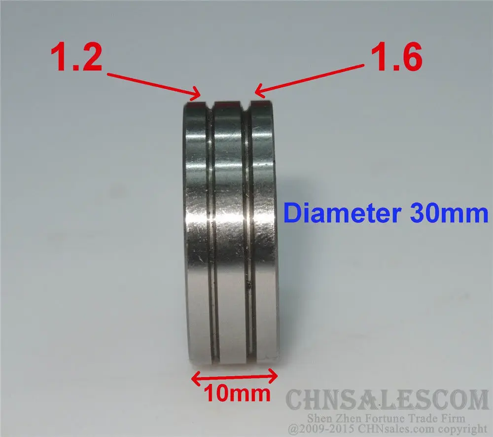 CHNsalescom ролик подачи провода V паз 1,2-1,6 диаметр 30 мм для MIG mag сварочный аппарат