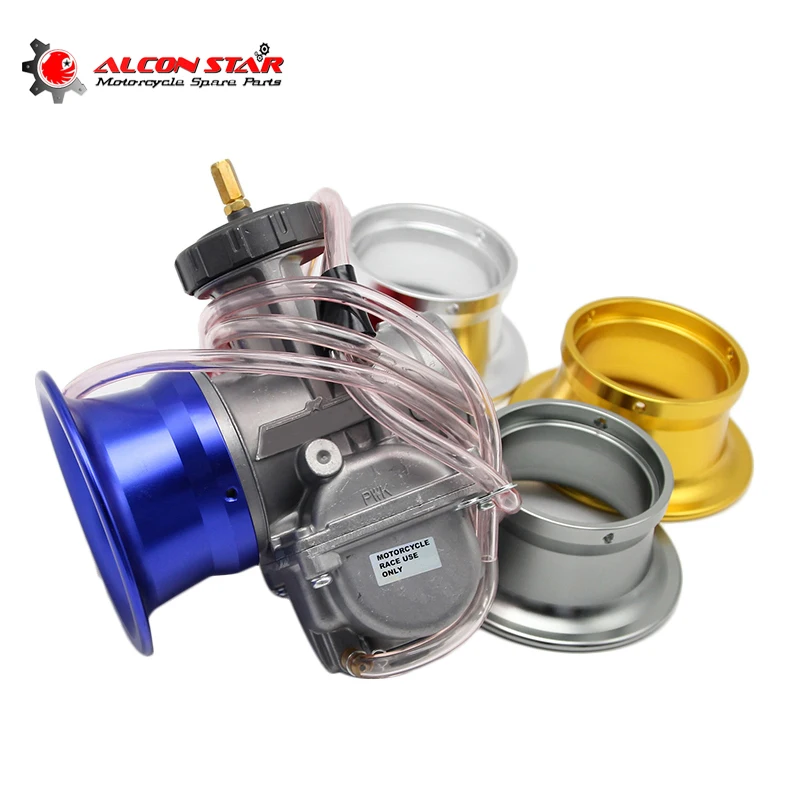 

Alconstar- 63mm Motorcycle Carburetor Air Filter Cup Wind Cup Horn Filter Cup Fit PWK 34mm 36mm 38mm 40mm 42mm Carburetor