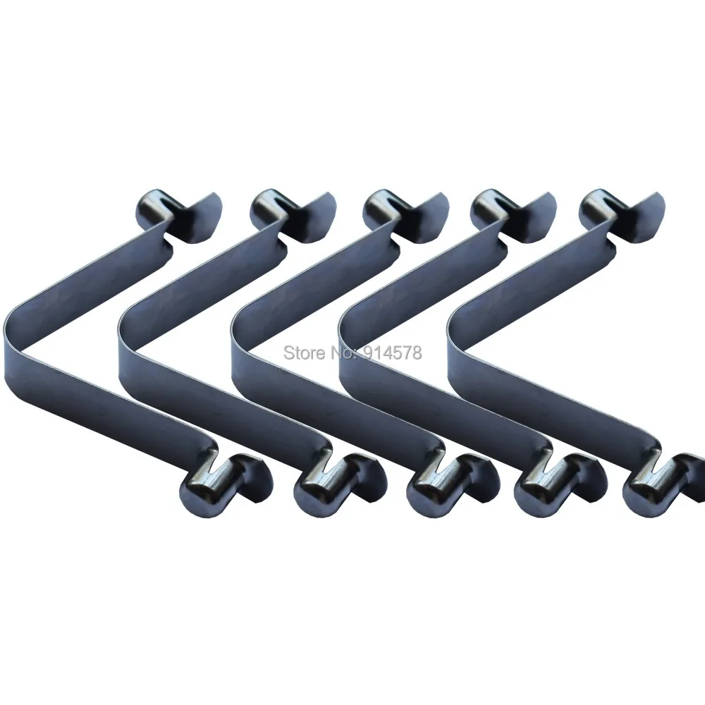 5 Kayak Paddle Tent Pole Push Button Spring Snap Clip Locking Tube Pin SI 9mm for sale online