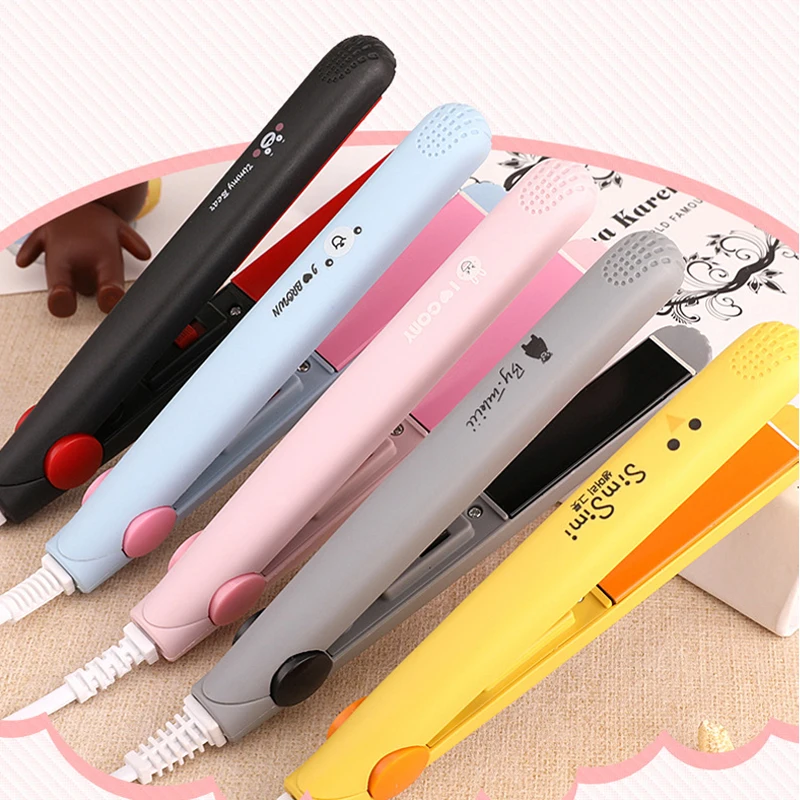 Мини выпрямитель для волос керамический 220 В|straightener machine|hair ceramic ironceramic hair straighteners