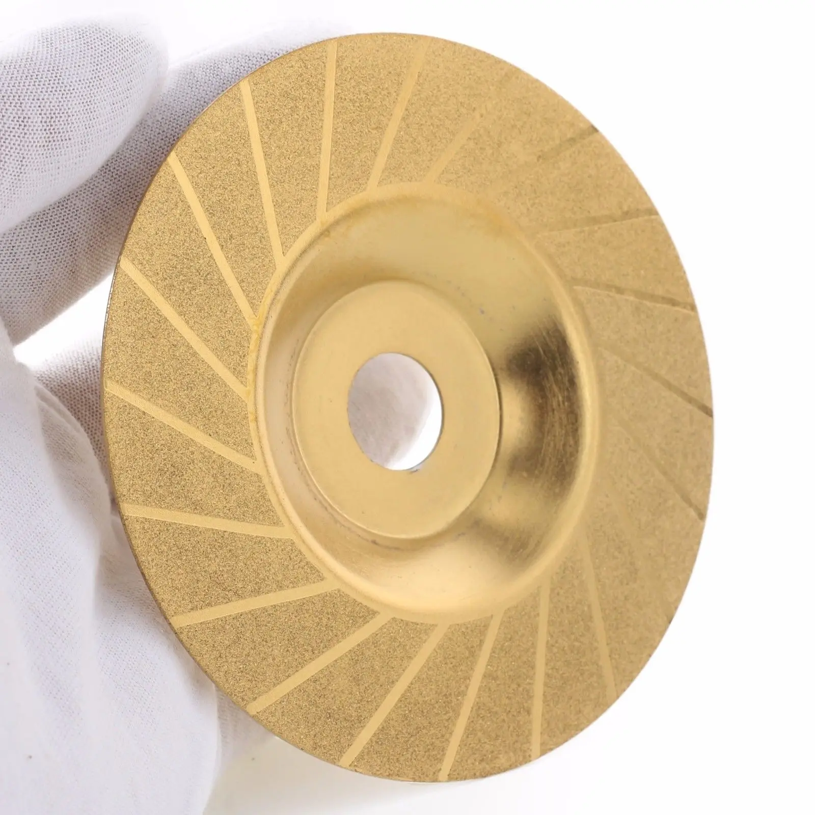 4 "Алмазное покрытие диск для полировки выпуклая резьба угловая шлифовальная машина Титан ILOVETOOL