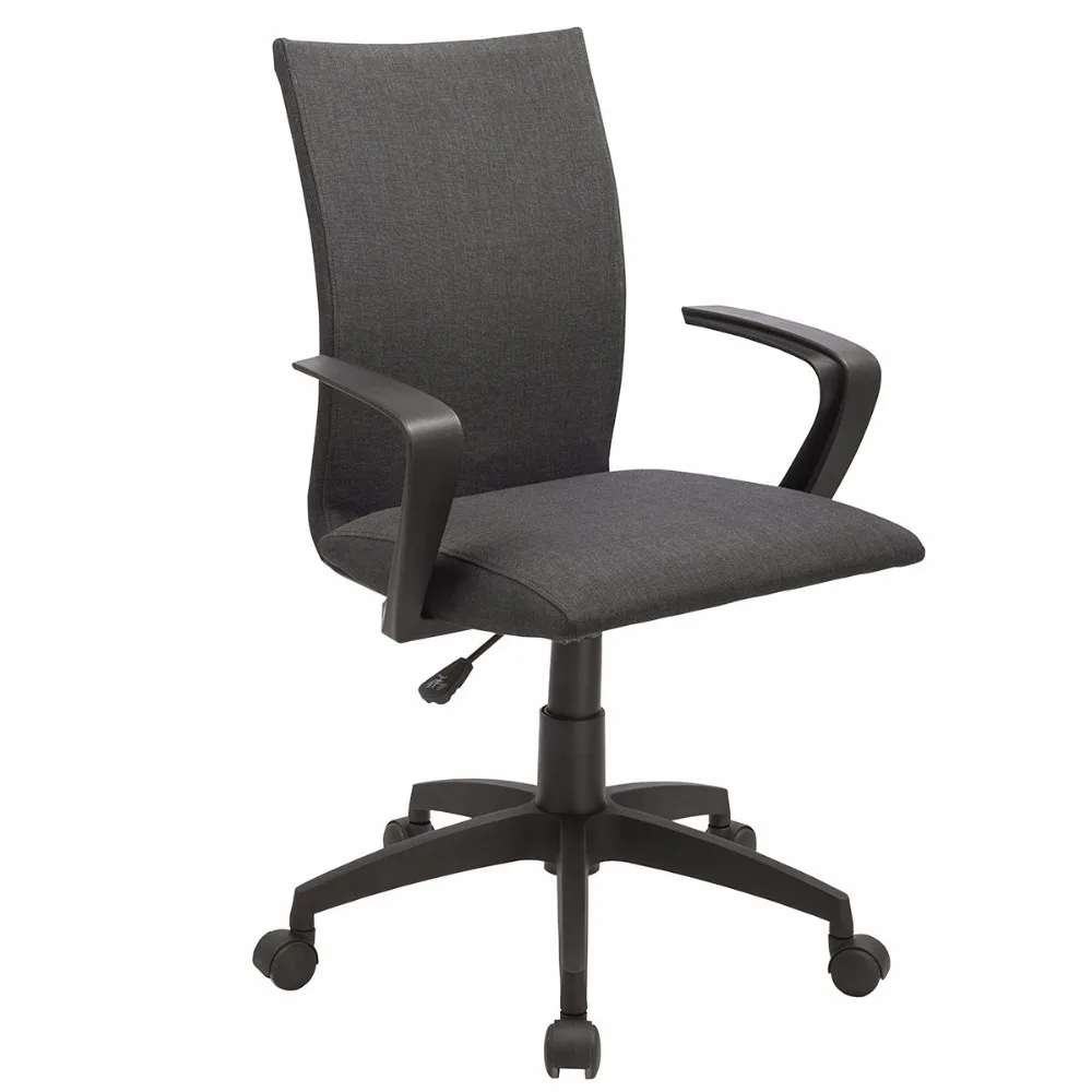 

New Black Ergonomic Desk Task Office Chair Midback Home Computer Chair HW50193