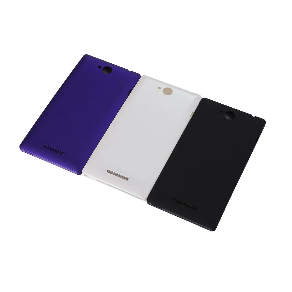 

New Back Cover For Sony Xperia C C2304 C2305 S39 S39h S39c Housing Battery Cover Case