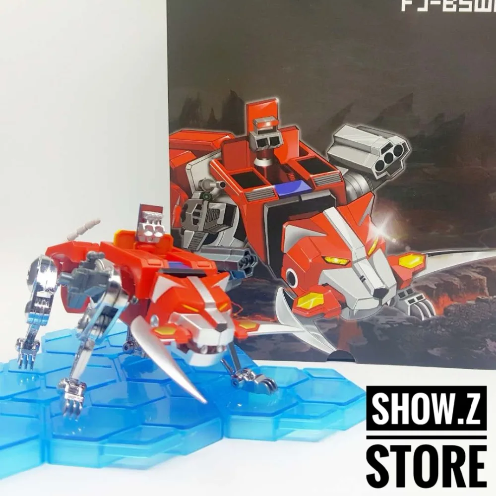 

[Show.Z Store] Fantasy Jewel FJ-BSW01 Red lion Voltron Defender of the Universe Action Figure