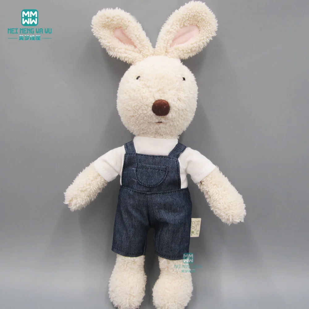 30 см Одежда для куклы 1/6 BJD женская кролик кошка медведь плюшевая белая футболка +