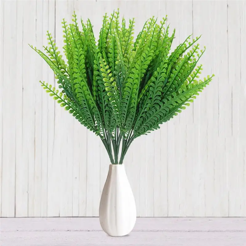 Creative Artificial Shrubs Decorative Artificial Plant Ferns Simulation Plant Plastic Flower Fern Wall Accessories Dropshipping