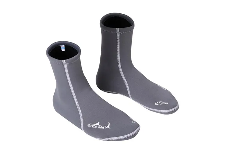 

2.5MM Neoprene Socks long Beach Non-slip Antiskid Snorkeling Scuba Diving Socks Boots Fins Flippers Wetsuit Seaside Shoes