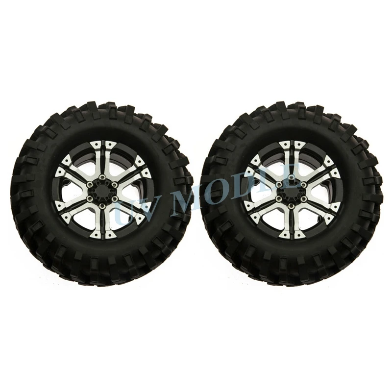 1/10 весы RC Rock Climb Crawler SCX10 D90 сплав 1 9 Beadlock колеса обод + 108 мм резиновые шины #3|rubber tyre|1.9