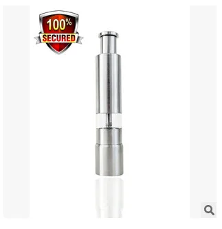 

201 stainless steel grinder manual pressing pepper bottle pepper mill pepper mill stainless steel grinding core Kitchen gadget