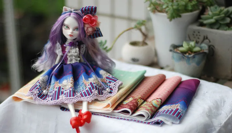 diy Одежда для кукол ручной работы материал посылка аксессуары для кукол Blyth bjd licca Pullip Рождественский подарок игрушки