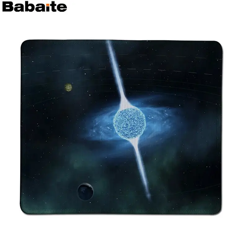 Lock Edge25x29cm Babaite Stellaris коврик для мыши с запирающимся краем игровой коврик для мыши с скоростью/управлением большой игровой коврик для мыши - Цвет: Lock Edge25x29cm