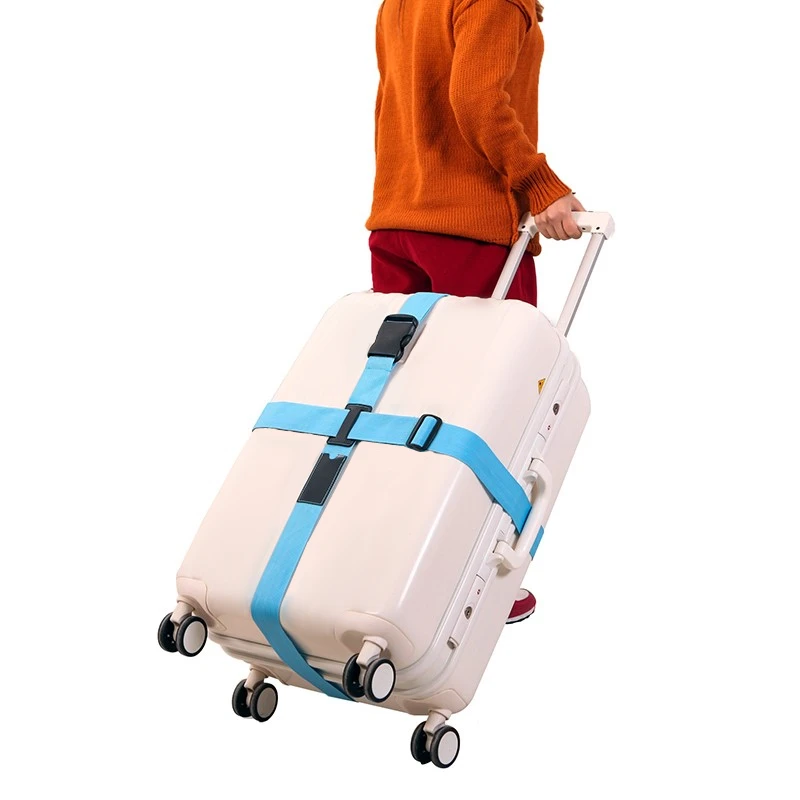 

3 Pcs/Lot Adjustable Cross Luggage Straps Travel Trolley Suitcase Personalized Safe Packing Belt Parts Items Accessories Supplie