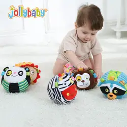 Новорожденный плюшевые игрушки ткань мяч 3-6-12 месяцев и 1 летний ребенок ткань колокол мяч игрушки развивающие подарок для детей 998
