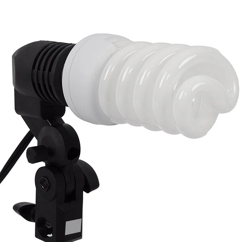 Кронштейн для вспышки зонтика с одной головкой, держатель лампы для фото освещения, держатель лампы, гнездо для фотостудии, аксессуары