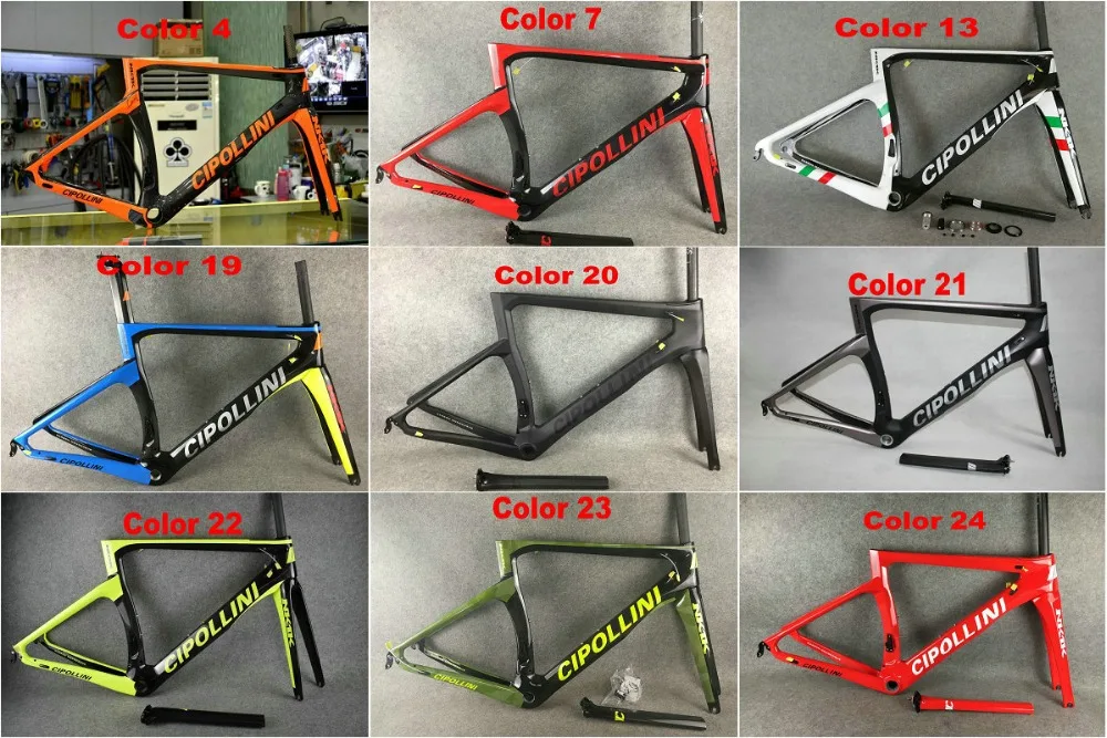 T1100 карбоновая дорожная рама Cipollini NK1K карбоновые рамы для дорожного велосипеда 3k