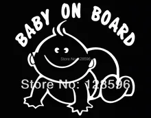Baby On Board Decal Sticker Car Window Sign SUV Truck Van Baby Safety Seat Baby in Car