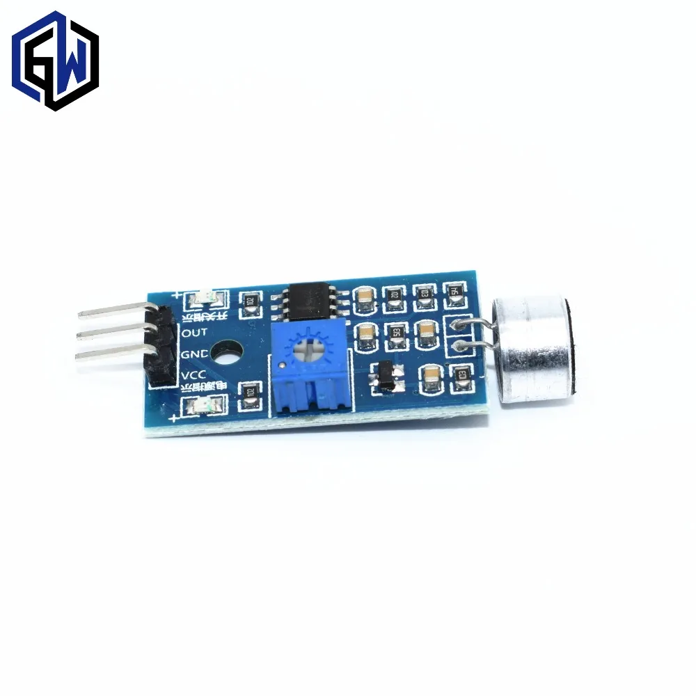 10pcs lot Sound Detection Sensor Module Sound Sensor Intelligent Vehicle