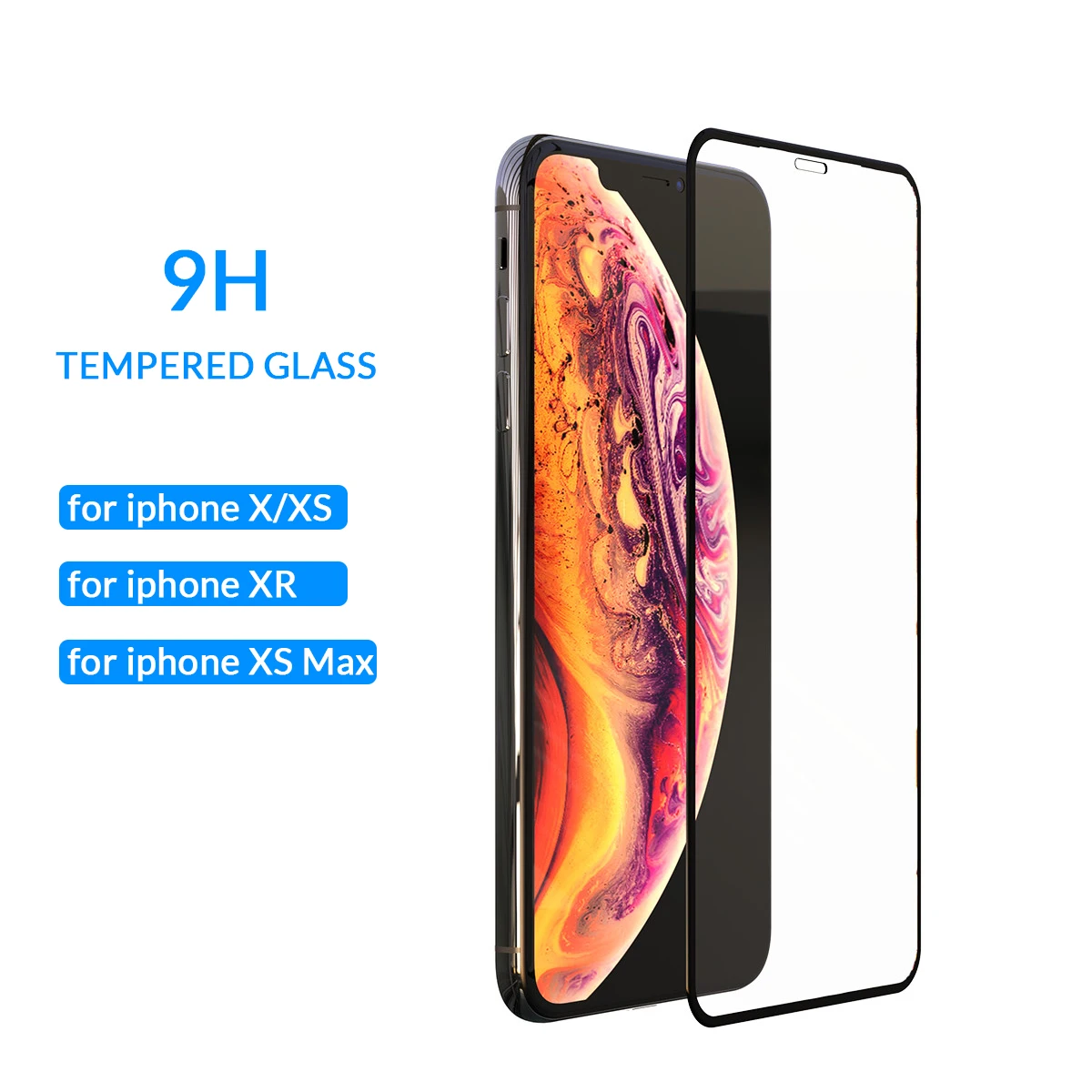 ORICO Volle Abdeckung Aus Gehärtetem Schutz Glas für iphone X XS XR Screen Protector Gehärtetem Gla