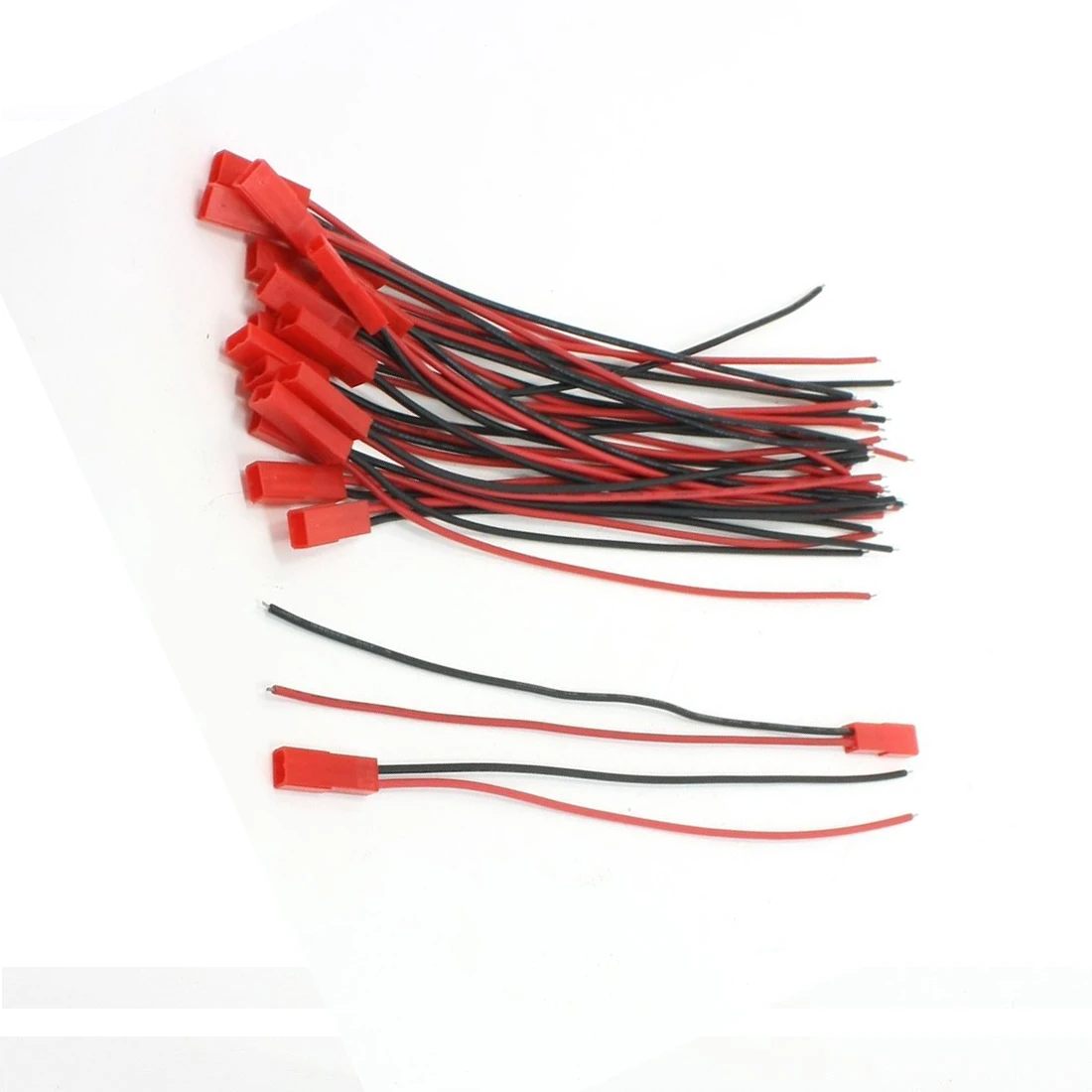 High Quality 20Pcs JST Female Connector Wire 22AWG 150mm for RC Model Planejst 22awgwire