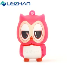 LEIZHAN USB Flash Drive Pendrive Owl USB Stick 2 0 64g 32g 16g 8g 4g Memory