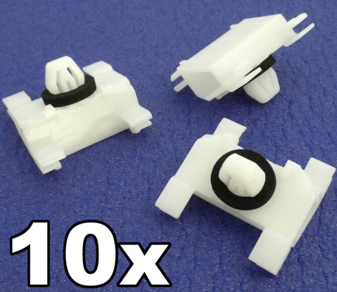 

10x For Land Rover L322 Range Rover Door Moulding & Side Strip Plastic Trim Clips