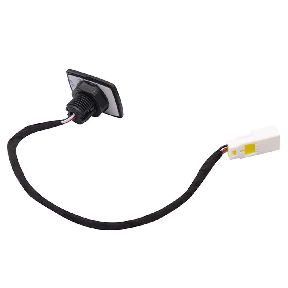Electric Tailgate Release LED Light Universal Car Trunk Switch Rear Lid One Button Interior Accessories Close With Wire Plastic