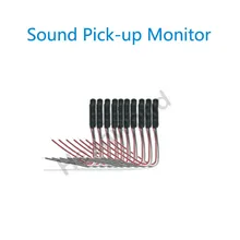 Heanworld звуковый пикап 10 шт./партия монитор для видеонаблюдения микрофон наблюдения динамик аудио мониторинг, CCTV; Аудио