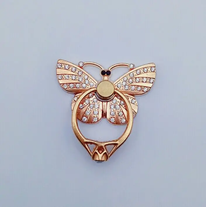 Diamond butterfly Finger Ring Mobile Phone Smartphone Car Mount Bracket Stand Holder For iPhone Samsung Smart Phone ring Diamond butterfly Finger Ring Mobile Phone Smartphone Car Mount Bracket Stand Holder For iPhone Samsung Smart Phone ring