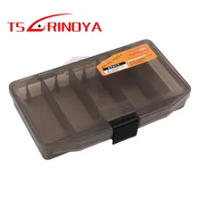TUSRINOYA 17,5*11*3 см 84 г 5 отсеков высокое качество пластиковые рыболовные приманки коробка для спиннера металлическая приманка для рыбы коробка для ловли нахлыстом