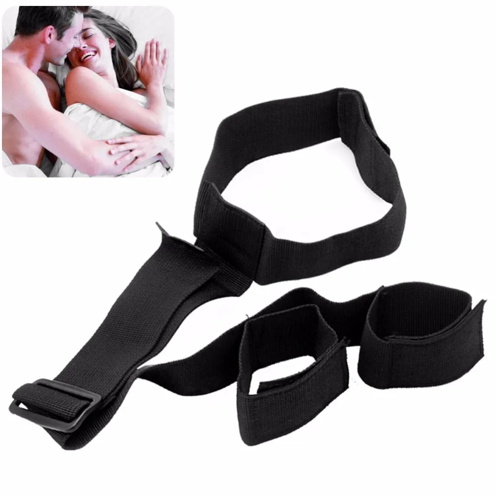 New Adult Fetish Cosplay Straps Hands Neck Restraint Bondage SM Game