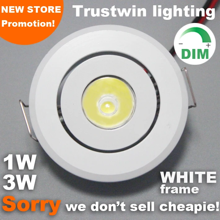 

10 pieces White indoor outdoor ceiling spot recessed COB thin stair cabinet light 1W 3W 24V 12V mini LED light downlight