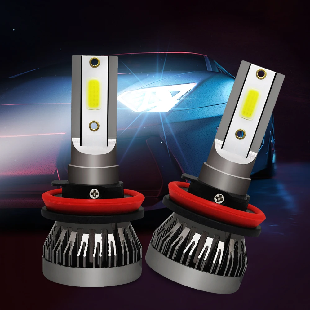 

2PCS 8000LM 36W Car Headlight Lamp H7 H8 H11 LED Bulbs H1 H4 HB2 LED Headlamps Kit 9005 HB3 9006 HB4 6000k Light 12V LED Lamp