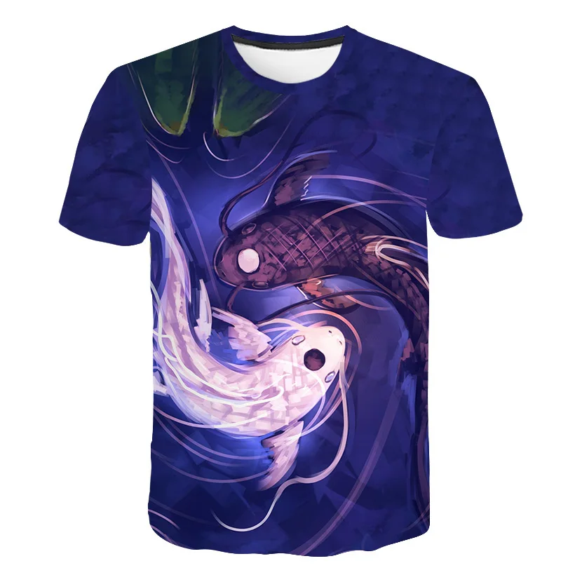 

Fashion Many Style 3D Shark Printed Tee Cool Men 3D Fish T-Shirt Hobby Carp Tshirt Oversized Hip Hop Harajuku Customized Clothes