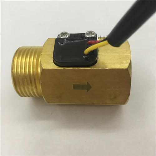 + Brass flow sensor Hall effect pulse output meter (1)