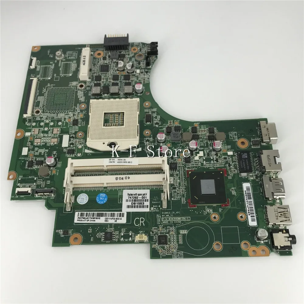747262 501 001 материнская плата для ноутбука HP 15 D 240 G2 246 HM76 GMA HD DDR3|Материнские платы