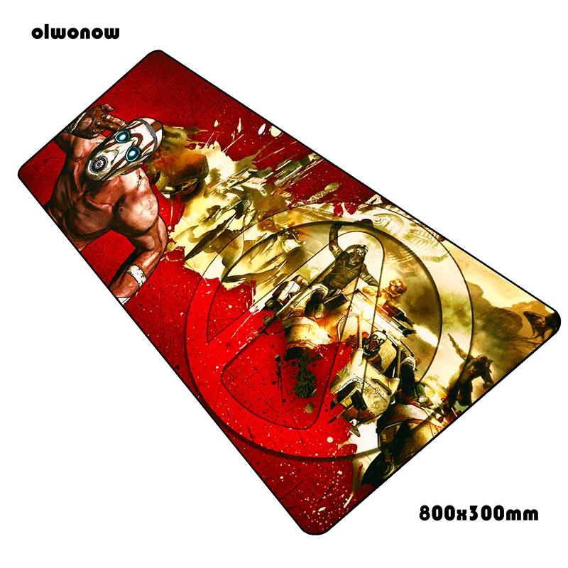 Size 800x300x3mm Borderland коврик для мыши с массовым рисунком компьютерный геймер Коврик для мыши 800x300x3 мм Лидер продаж Коврик Для Мыши Эргономичный подарок коврики - Цвет: Size 800x300x3mm