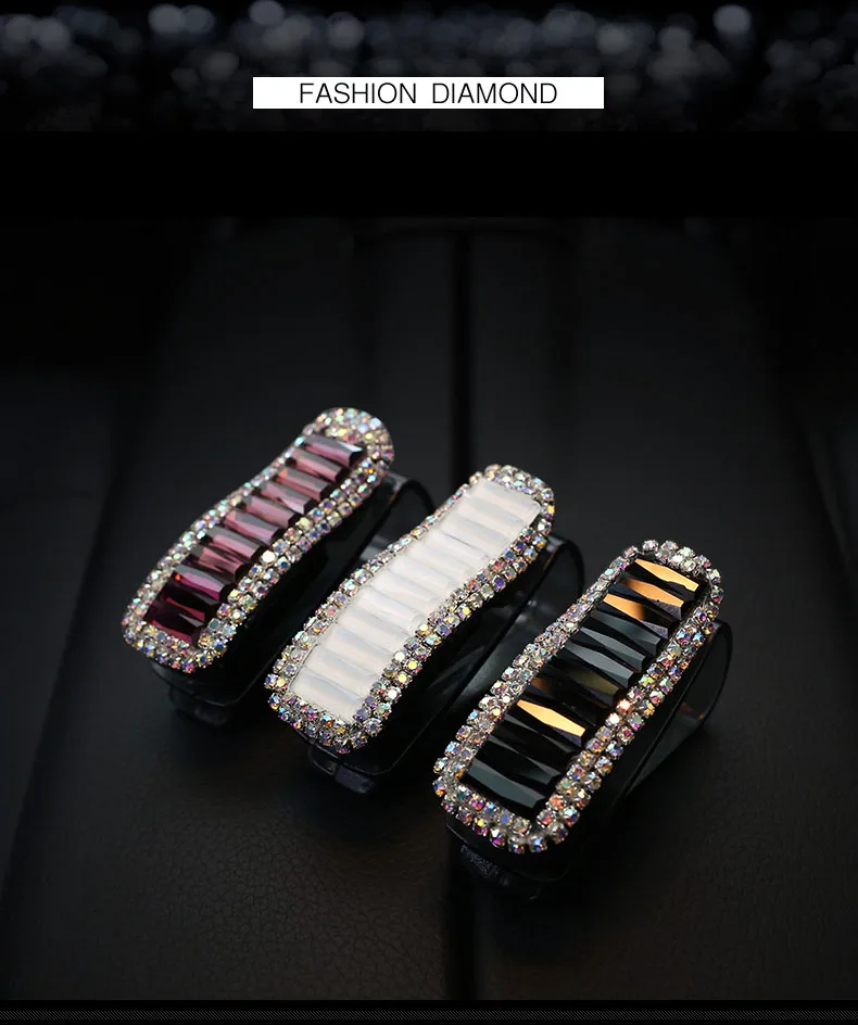 Universal-Car-Sun-Visor-Glasses-Case-Holder-Auto-Fastener-Clip-Rhinestone-Diamond-Sunglasses-Eyeglass-Ticket-Receipt-Card-6