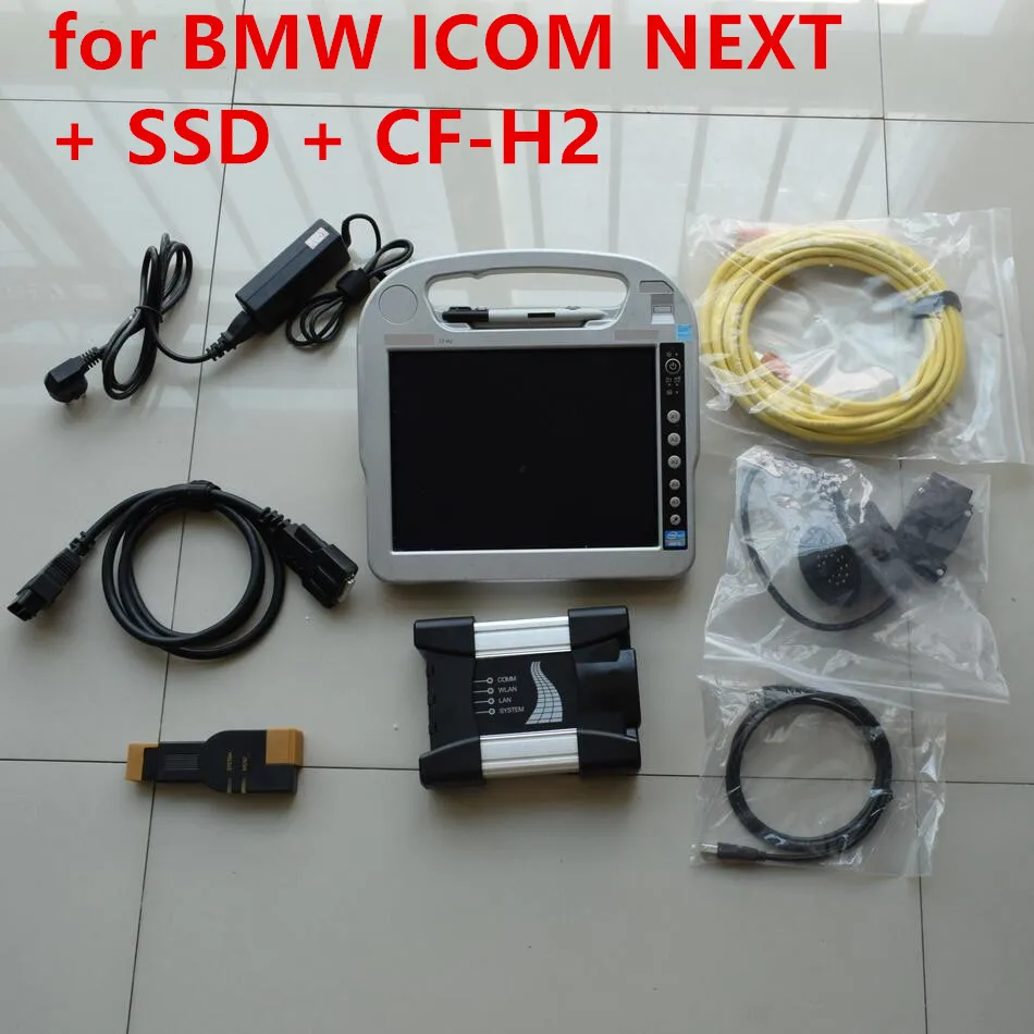 For BMW ICOM Next + CF-H2 I5 Laptop + SSD Full Set ISTA 2019.03 For BMW ICOM Diagnostic Tool multi-language ready use  For BMW ICOM Next + CF-H2 I5 Laptop + SSD Full Set ISTA 2019.03 For BMW ICOM Diagnostic Tool multi-language ready use