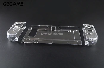 

OCGAME For Nintend Switch Case Hard Crystal Protective Transparent Cover Shell for Nintendo NS NX Switch Console Case Cover