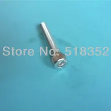 M6 x 8/10/12 мм двойной Шэн 304 Нержавеющая сталь винт с головки блока цилиндров внутренний шестигранный для EDM машины для резки проволоки аксессуары