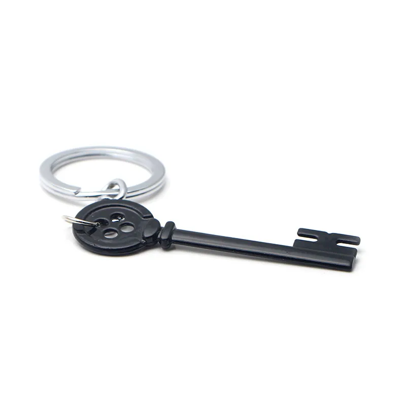 P2943 Dongmanli металлический каркасный ключ реквизит Neil Gaiman Ретро черный сундук с сокровищами брелок для ключей