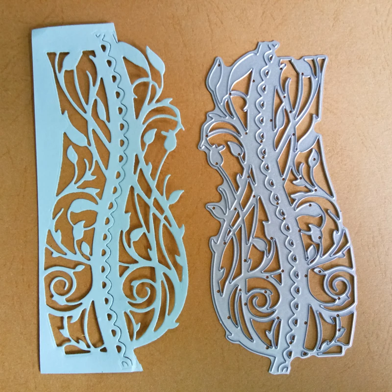 

Estel Lace Hollow Vine Frame Metal Cutting Dies Stencils for Scrapbooking Card Making 2019 New Arrival Etched Embossing Die Cuts