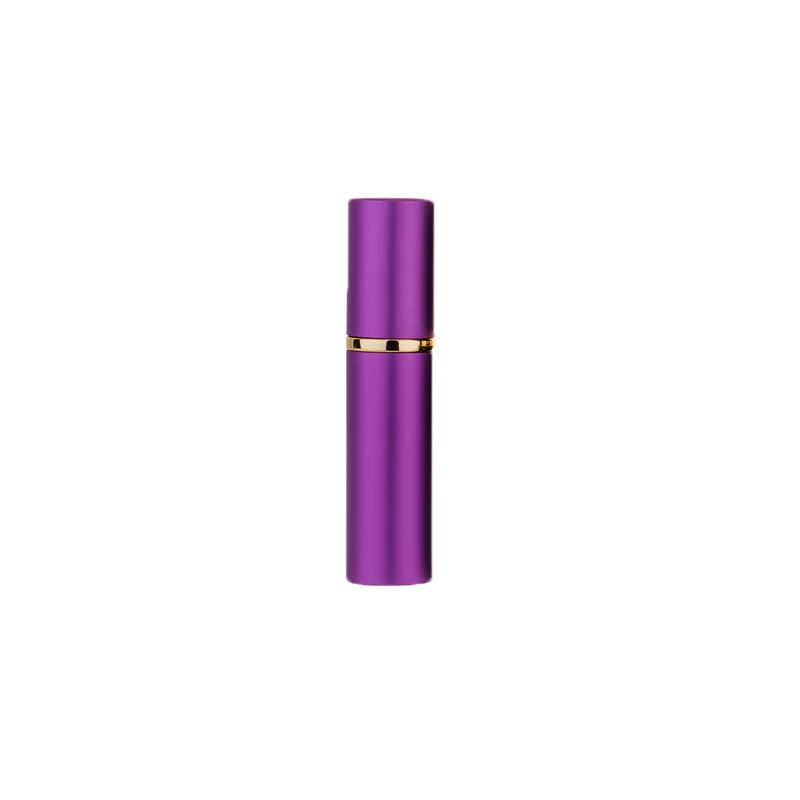 purple MUB-5ml/10 мл флакон духов Пустой многоразовый портативный мини дорожный косметический контейнер парфюмерный лосьон распылитель - Цвет: purple