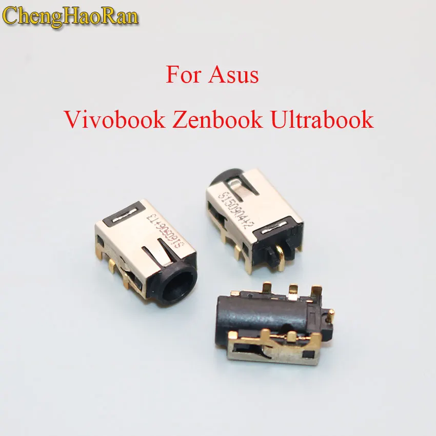 

ChengHaoRan 5-20PCS DC Jack Power Connector For Asus Vivobook Zenbook Ultrabook UX21 UX31 TAICHI31 X201LA U38CA U38DT X200 X202E