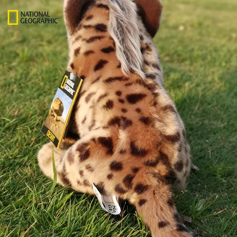 national geographic hyena plush