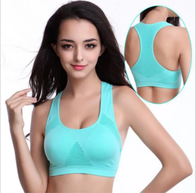 Women Workout Stretch Tank Top Yoga Padded Vest Sport Bra Tops Racerback Sports / 200pcs | Спорт и развлечения